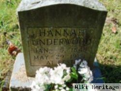 Hannah Watkins Underwood