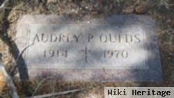 Audrey P Oulds