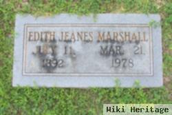 Edith Jeanes Marshall