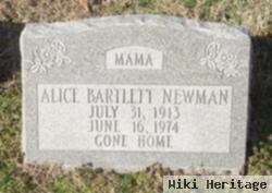 Alice E. Bartlett Newman