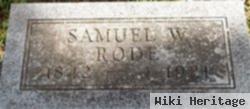 Samuel W Rode