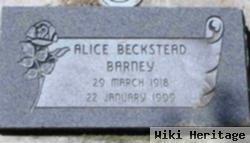 Alice B Barney