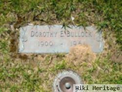 Dorothy E Bullock