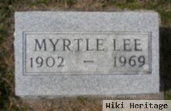 Myrtle L. Zuber Lee