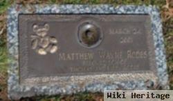 Matthew Wayne Rodes