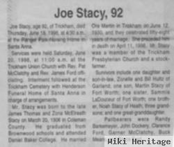 Joe Stacy