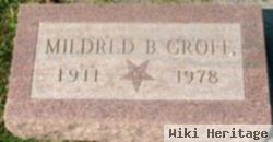 Mildred B Groff