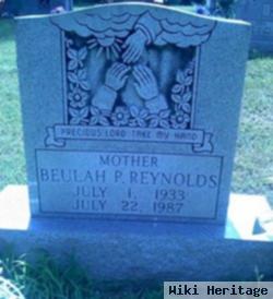 Beulah P. Lowe Reynolds