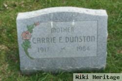 Carrie E Hansbrough Dunston