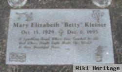 Mary Elizabeth "betty" Kleiner