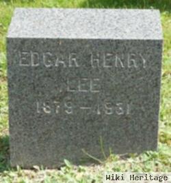 Edgar Henry Lee