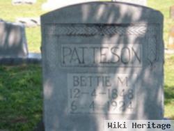 Bette M. Patteson