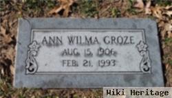 Ann Wilma Rayfield Groze