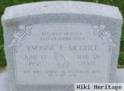 Yvonne F Mcghee