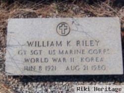 William K Riley