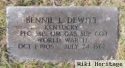 Bennie L. Dewitt