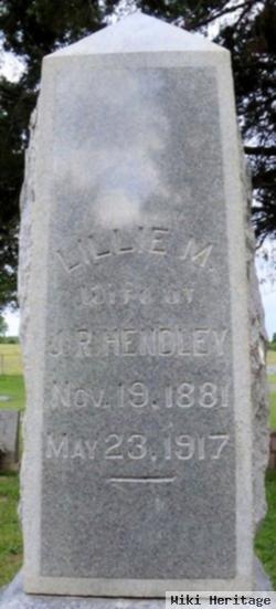 Lillie M Hendley