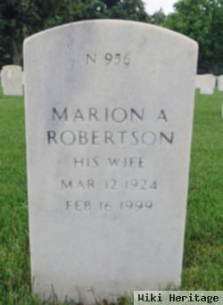 Marion Ardith Jones Robertson