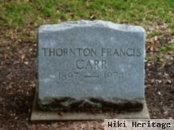 Thornton Francis "tony" Carr