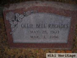 Ollie Bell Rhoades