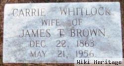 Carrie Whitlock Brown