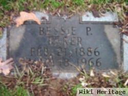 Bessie P Baker