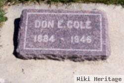 Don E. Cole