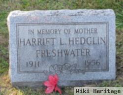 Harriet L Hedglin Freshwater