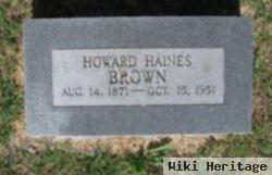 Howard Haines Brown