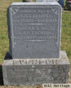 Frances A. Evenson