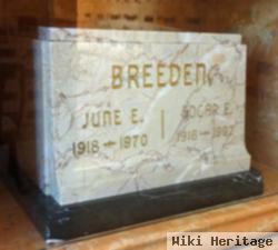 June E Breeden