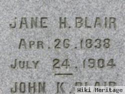 Jane H Jessup Blair