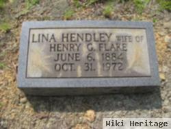 Charlotte Caroline "lina" Hendley Flake