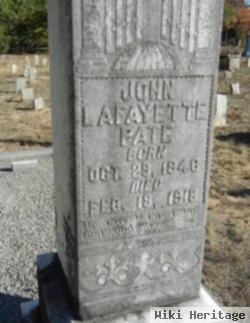 John Lafayette Pate