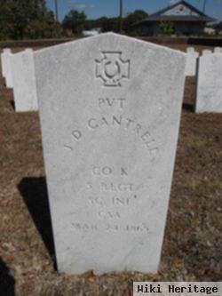 Pvt John D. Cantrell