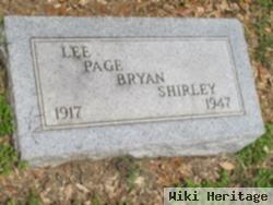 Lee Page Bryan Shirley