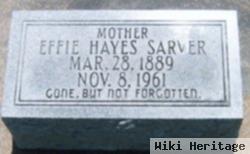 Effie Hayes Sarver