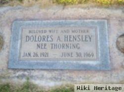 Delores A. Hensley Thorning