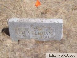 Ella J. Pratt Lehman