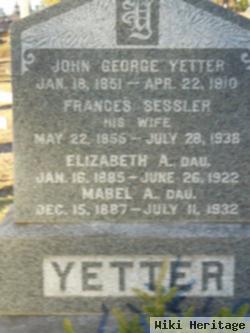 Mabel A. Yetter