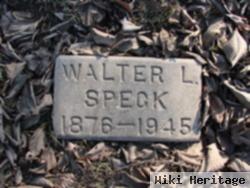 Walter L Speck