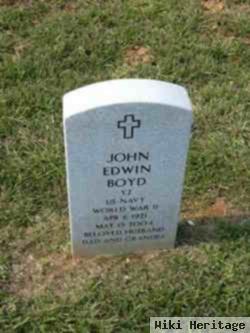 John Edwin "eddie" Boyd