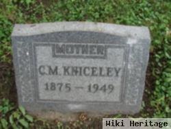 Christine M Kniceley