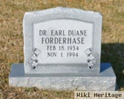 Rev Earl Duane Forderhase