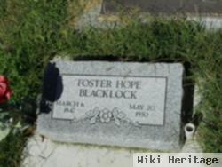 Foster Hope Blacklock