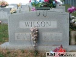 Lillie Thelma Wilson Wilson