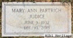 Mary Ann Partrich Judice