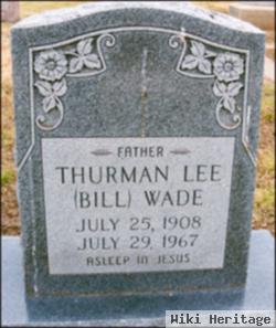 Thurman Lee "bill" Wade