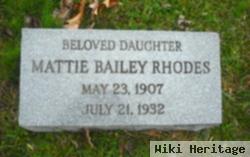 Mattie Bailey Rhodes