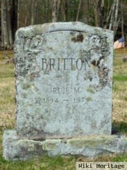 Ruie M. Britton